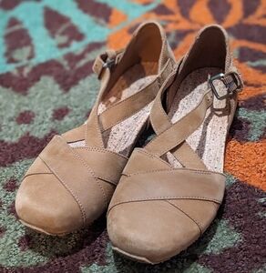 Teva Women’s Mahonia Mary Jane Cork Bottom Sandals- size 8